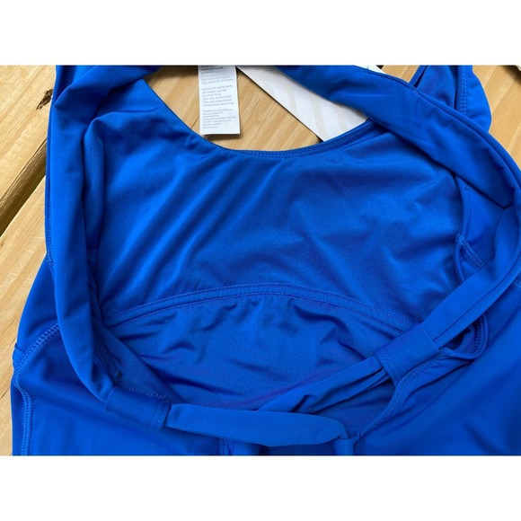 Fabletics Gabriella Swimsuit XXL One Piece Adjustable Blue NEW Retails $64.95 - Picture 6 of 8